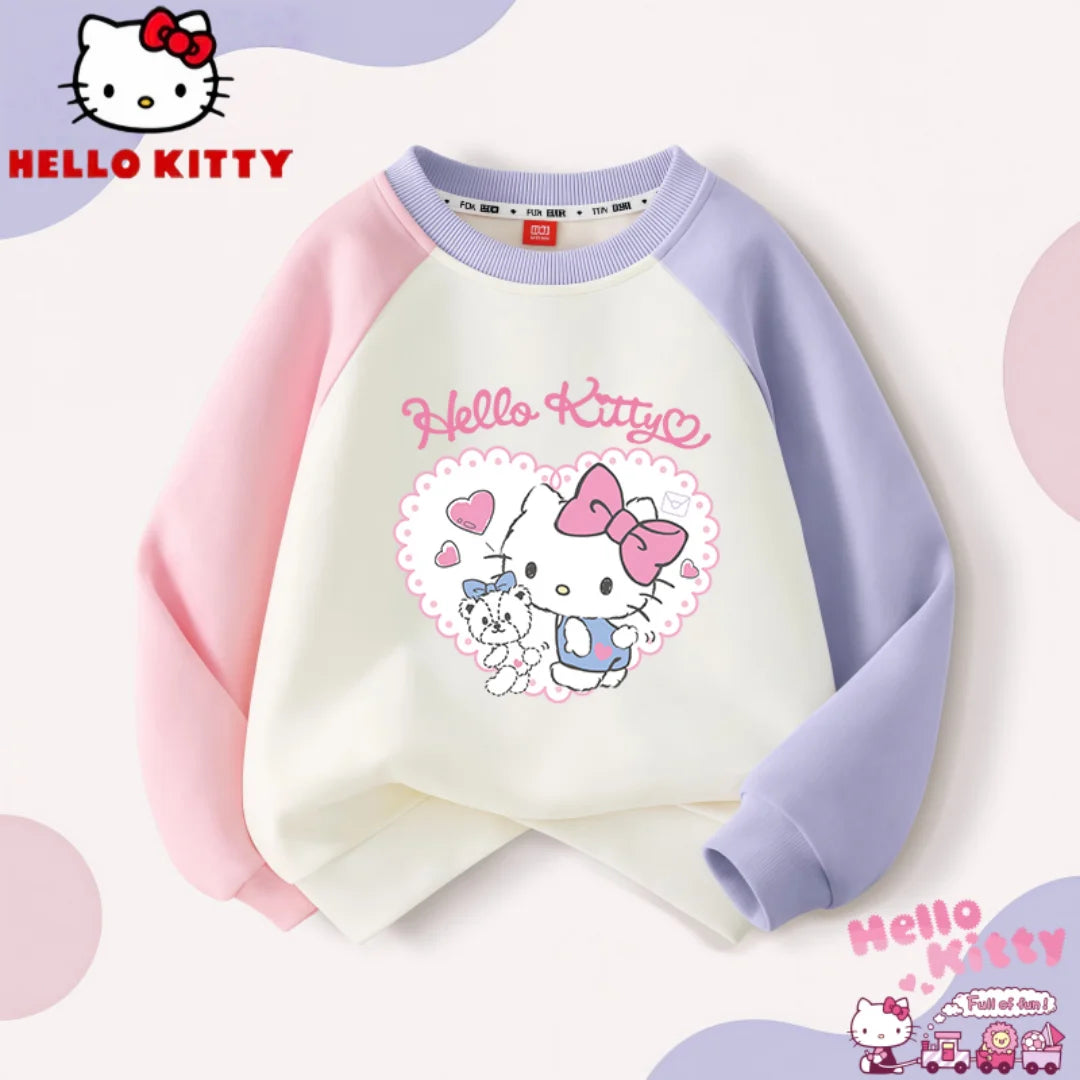 Hello Kitty Girls Pullover Hoodies