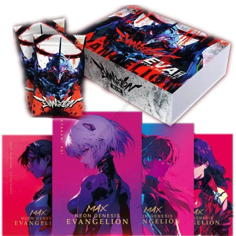 Neon Genesis Evangelion Card Asuka Langley Soryu Ayanami Rei Ikari Shinji EVA Mech Style Special Collection