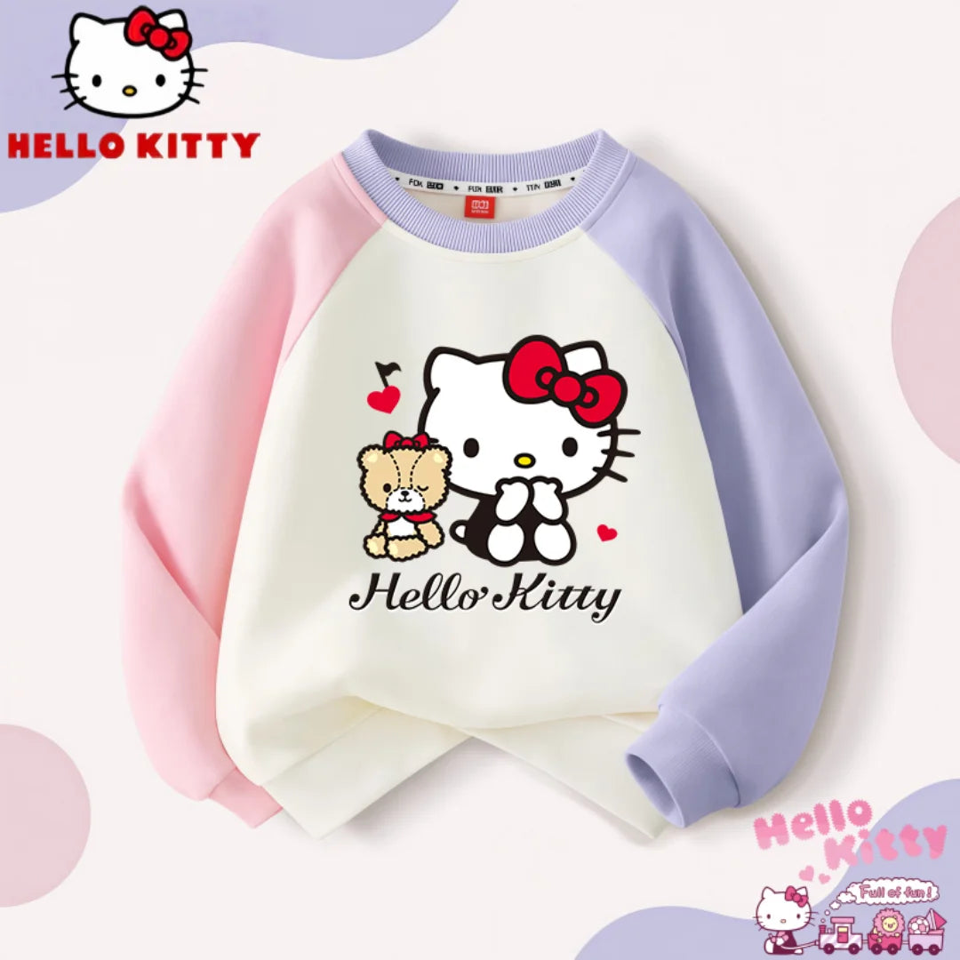 Hello Kitty Girls Pullover Hoodies