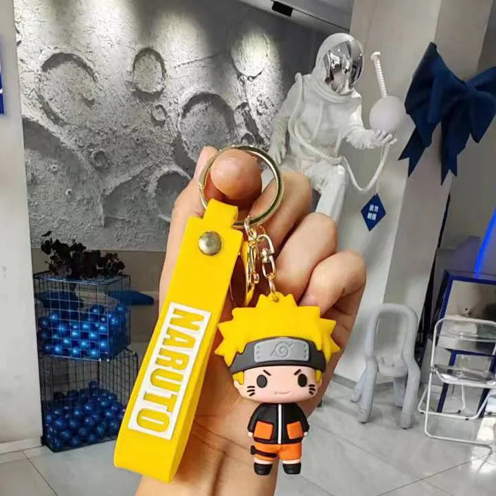 NARUTO Anime PVC Keychain - Character Figures Bag Accessory
