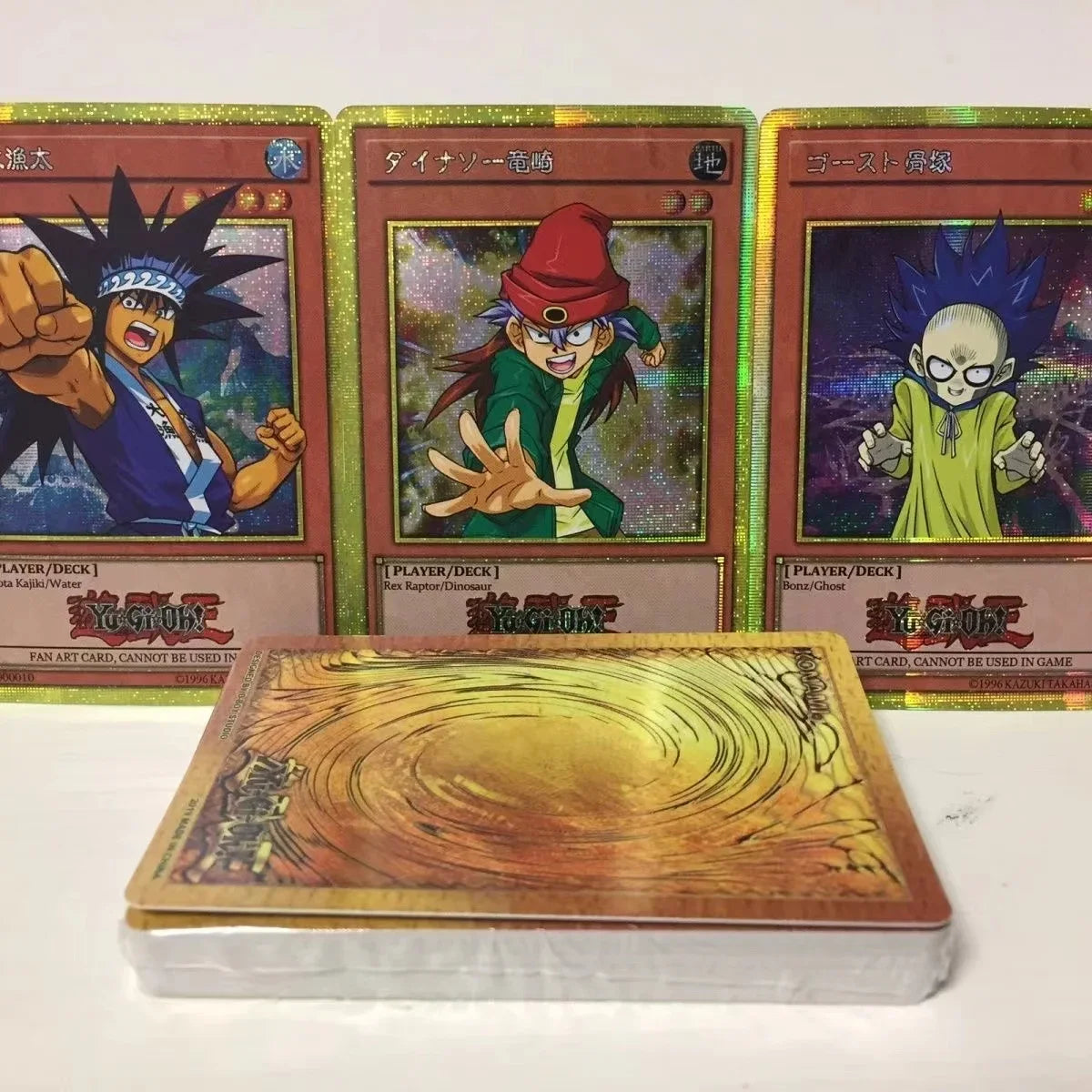 Yu Gi Oh First Generation Character DIY Set Card with 1 Full Set Character Flashcards for Children's Gift Toys Custom Card
