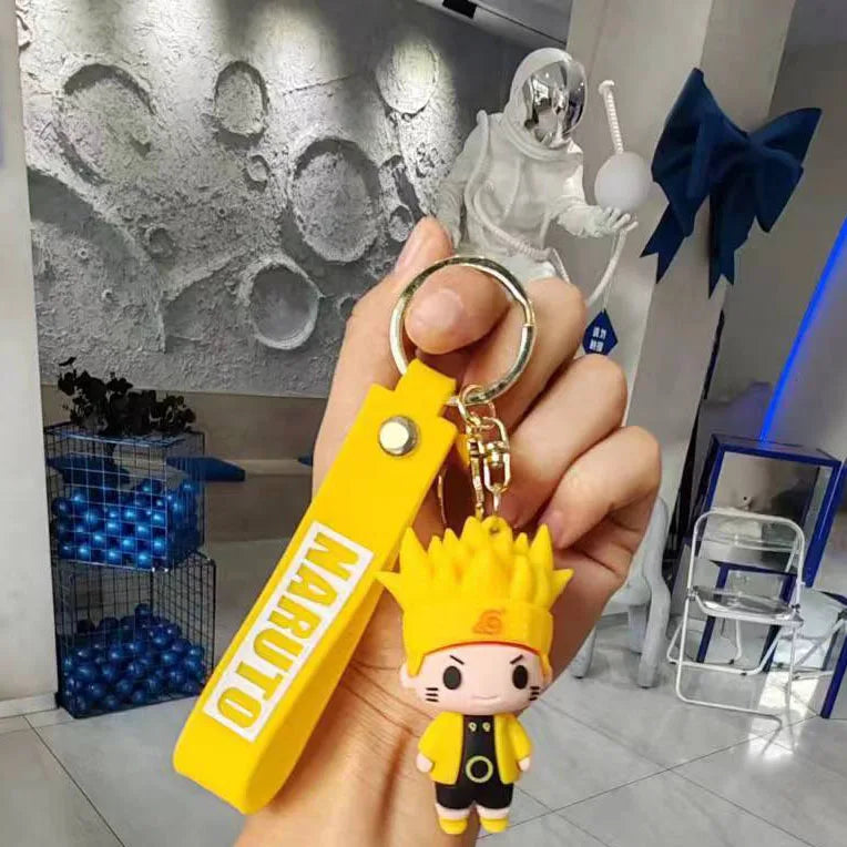 NARUTO Anime PVC Keychain - Character Figures Bag Accessory