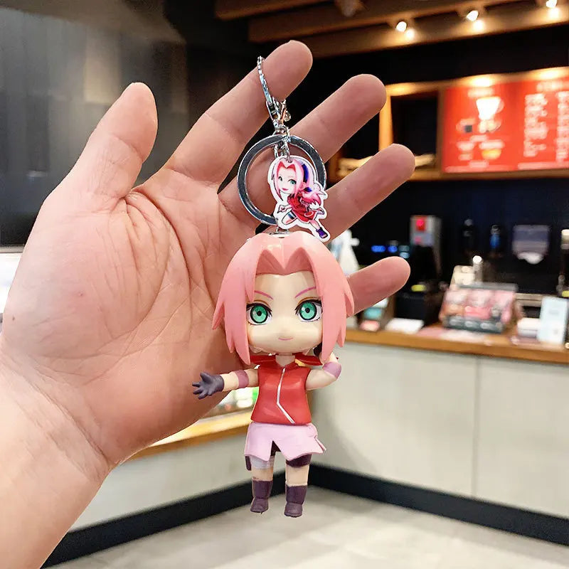 Naruto Character Figure Keychains