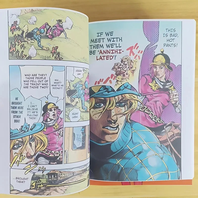 JOJO's Bizarre Adventure Part 7 Vol.13-24 Steel Ball Run Manga English Version