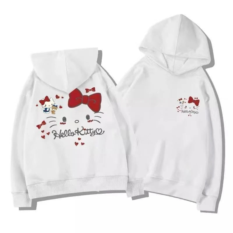 Hello Kitty Hooded Sweatshirt for Kids - Autumn Winter Hoodie