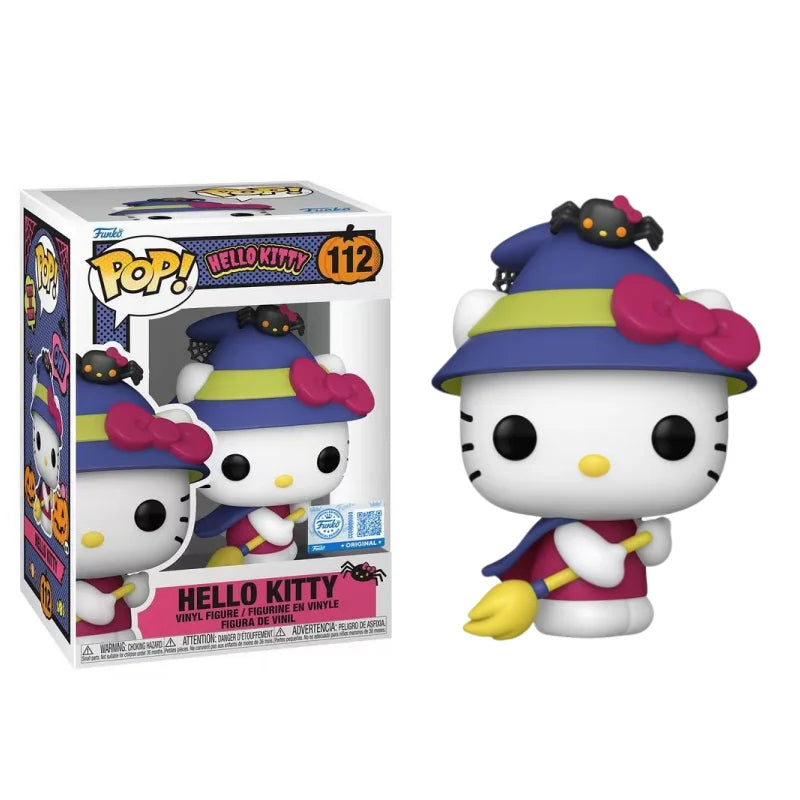 Funko Pop Hello Kitty Series Vinyl Figure Gamer Kuromi #117 Christmas Hello Kitty My Melody Kawaii Action Figures Children Gifts