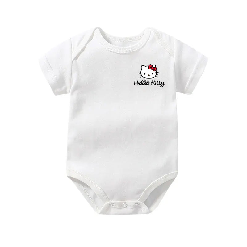 Baby Romper 0-2 Years Boy Girl Cotton Summer Short Sleeve Hello Kitty Clothes