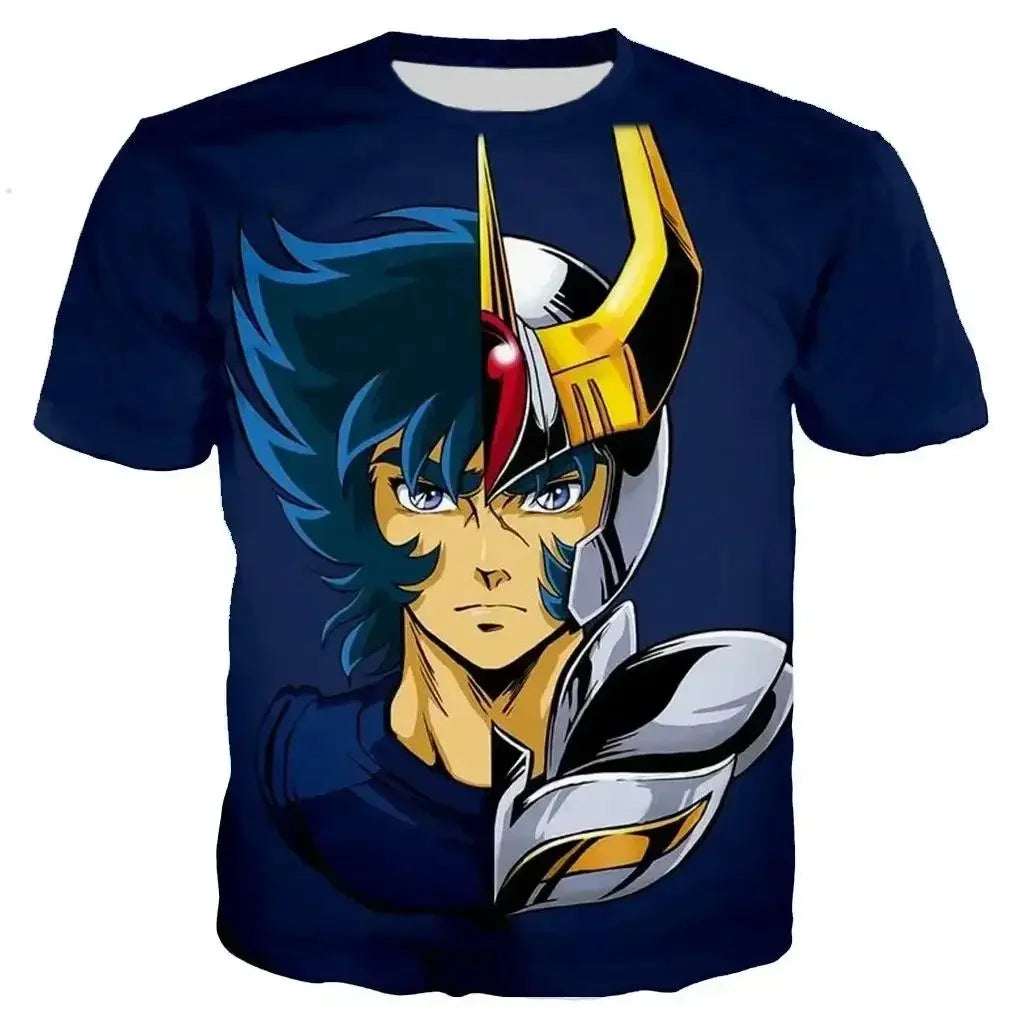Saint Seiya Men Women Children 3d Print T Shirt