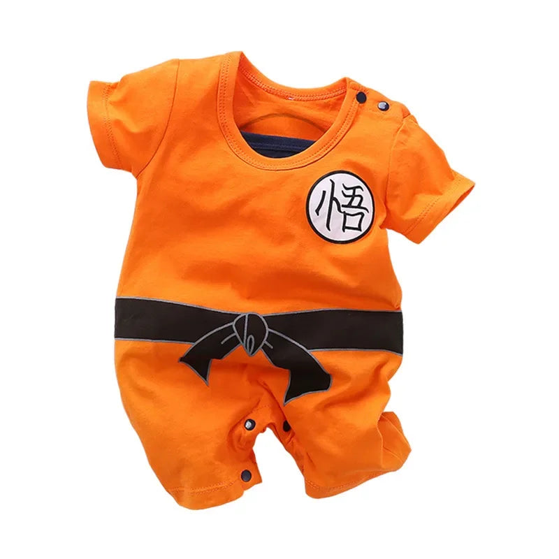 Baby Anime Romper 0-1 yr Breathable Cotton Jumpsuit