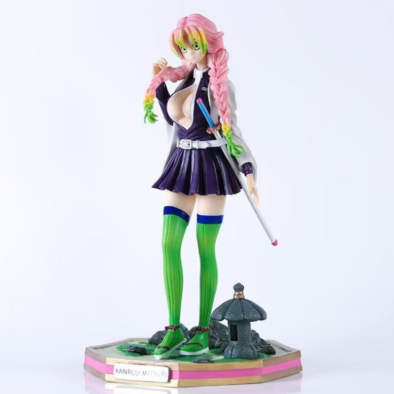 Demon Slayer Kanroji Mitsuri Figure - Love Pillar PVC Statue