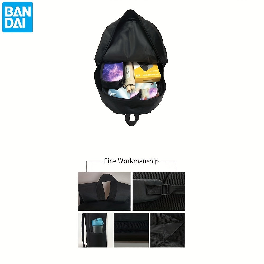 Dragon Ball Z Backpack Set - 3-Piece School Set with Lunch Box & Pencil Case