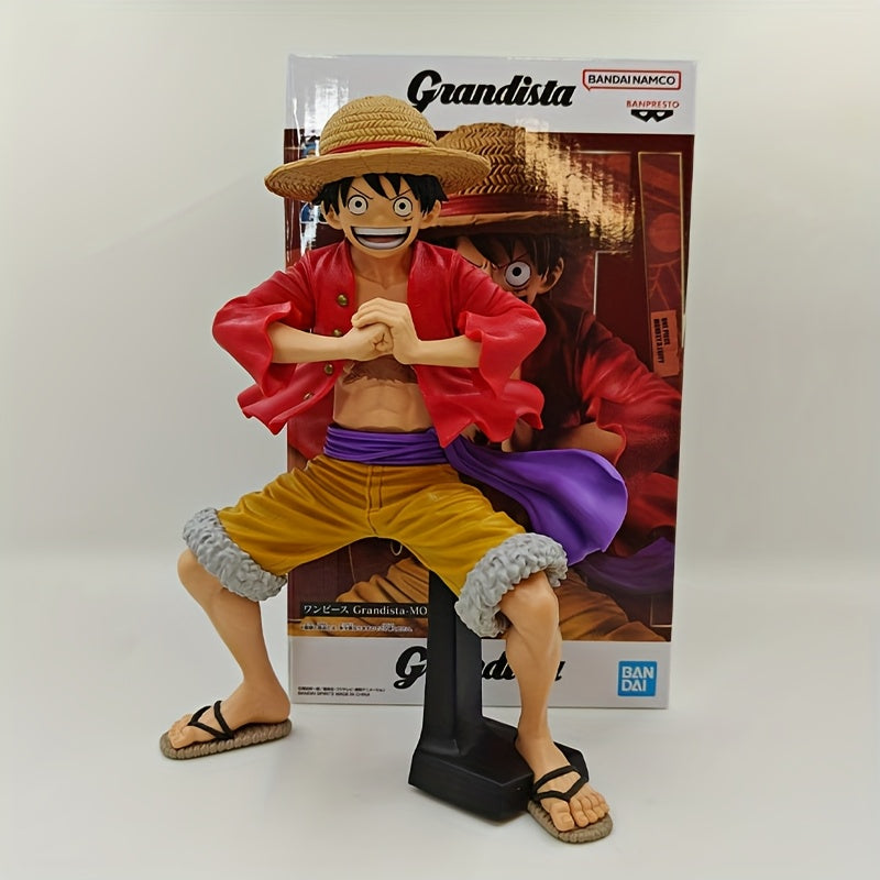 BANDAI Grandista Series One Piece Monkey D. Luffy Collectible Figure