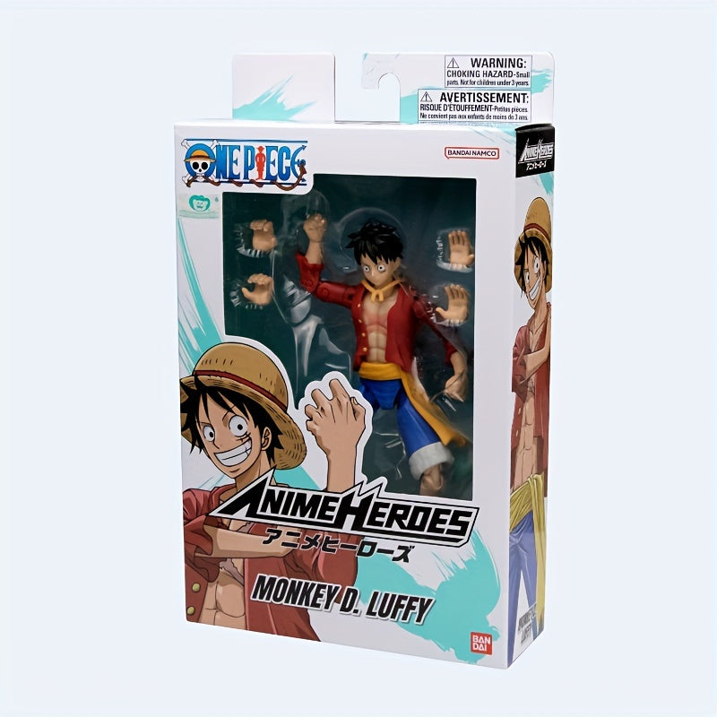 Monkey D. Luffy Anime Action Figure - Genuine Bandai Collectible