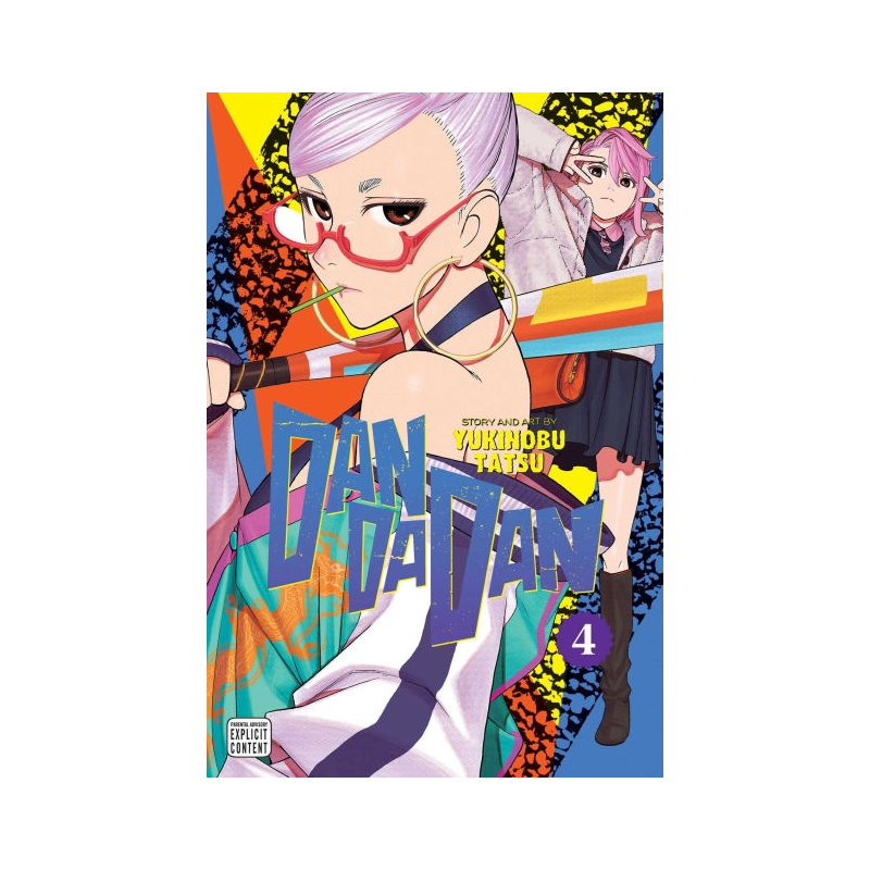 DanDaDan Volume 04 Yaiba Japan Fantasy Science Mystery Suspense English Version Manga Comic Book