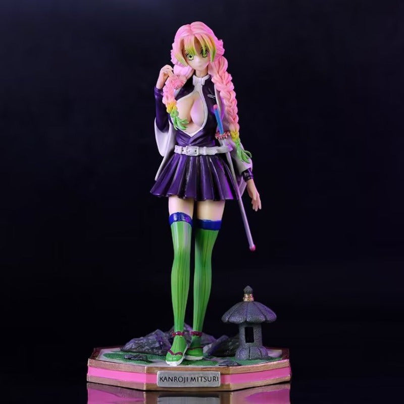 Demon Slayer Kanroji Mitsuri Figure - Love Pillar PVC Statue