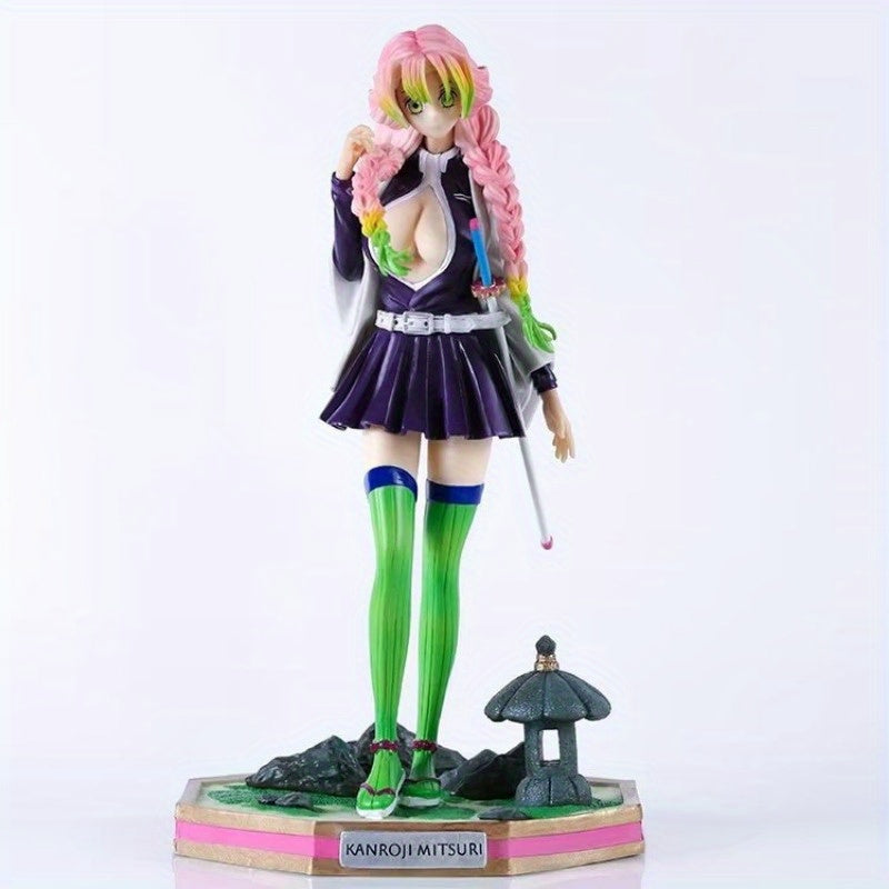 Demon Slayer Kanroji Mitsuri Figure - Love Pillar PVC Statue