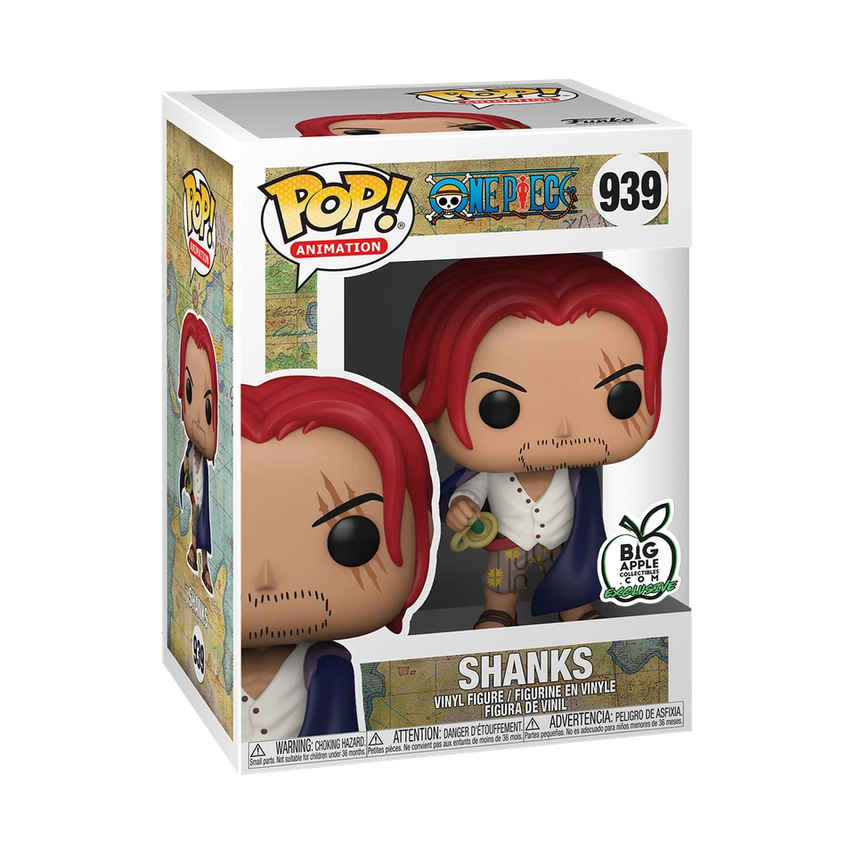 One Piece Shanks Big Apple Exclusive Funko Pop 939